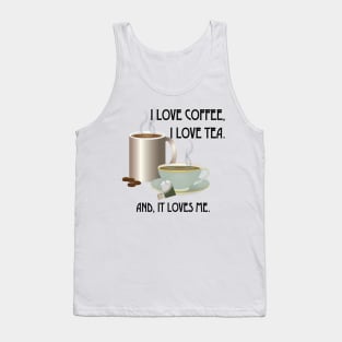 Coffee and Tea Tank Top